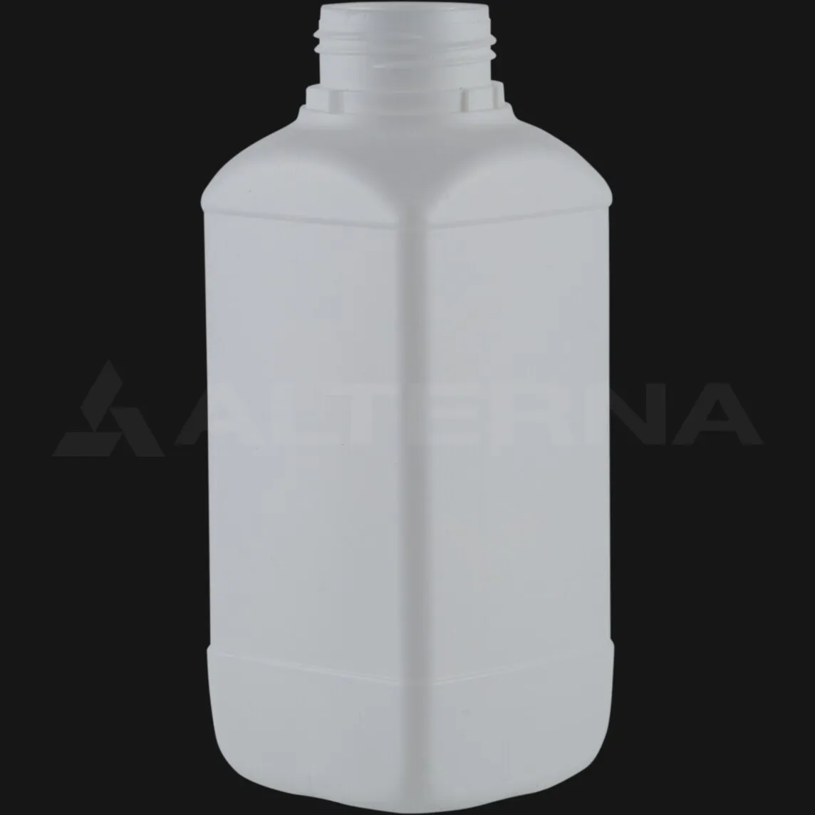 1 литровая пластиковая Квадратная бутылка с надежной крышкой 1000 мл HDPE для химикатов