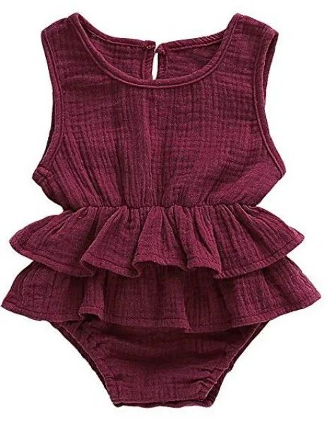 Girl Clothes Sleeveless Romper Tutu Dress 1PC Baby Girl Outfit baby clothes in bulk