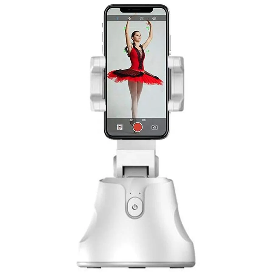 Селфи-Палка с поворотом на 360 градусов с автоматическим отслеживанием лица и объекта