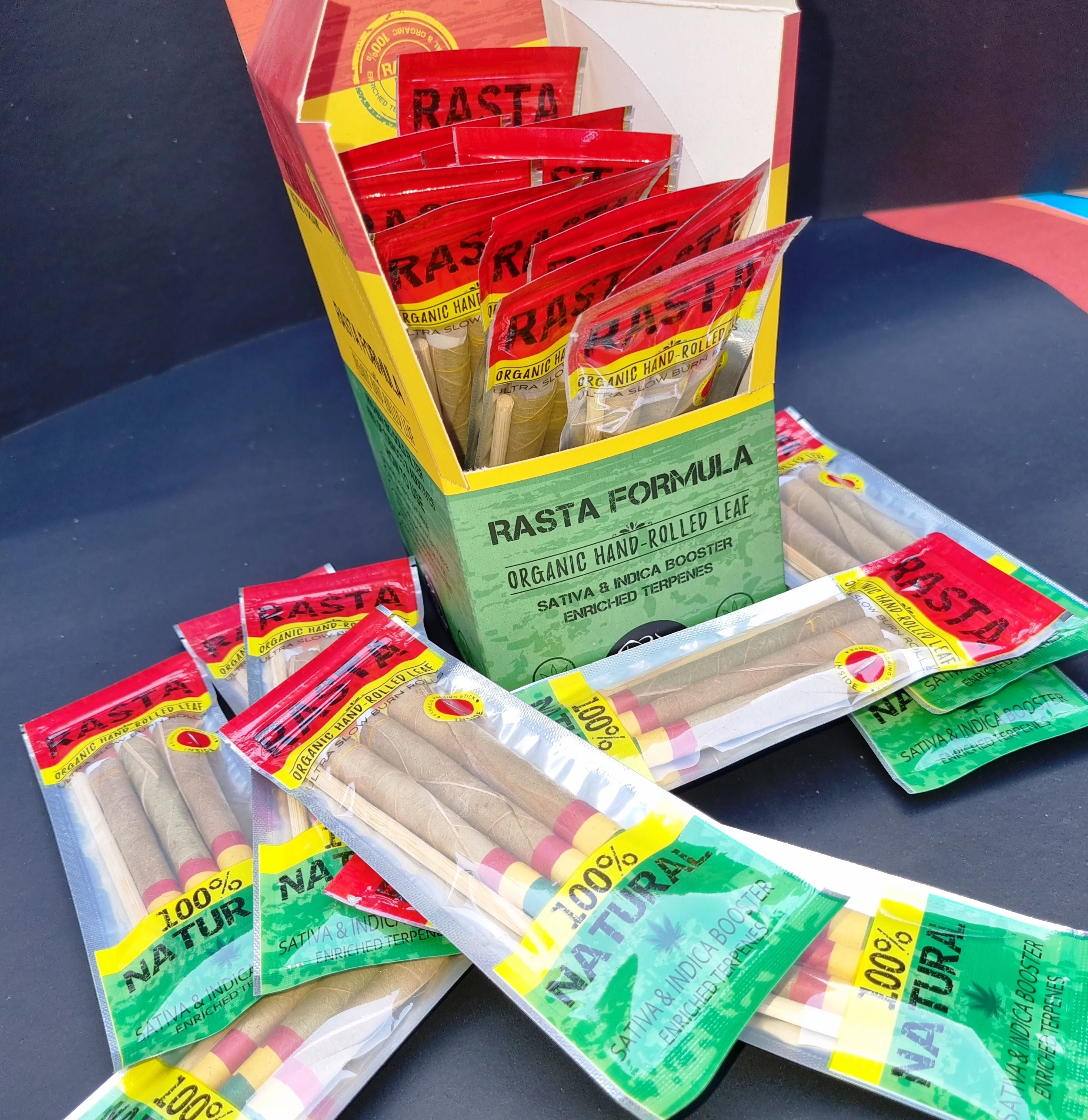 RASTA. Pre Rolled Leaf Pouch Pack 24's Display.jpg