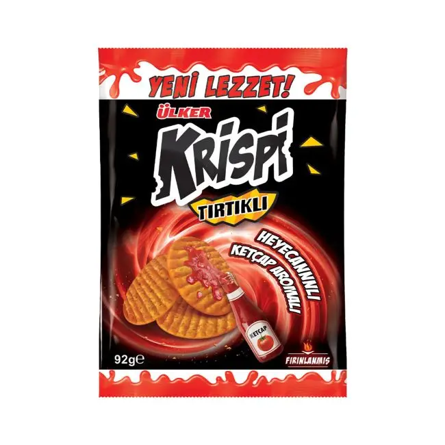 Картофельная палочка ULKER KRISPI со специями хрустящая с горячим ароматом кетчупа нахо сыр и картофель для картофеля тако