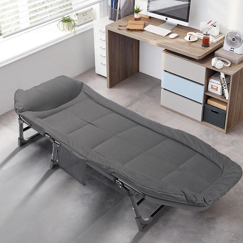 Wholesales Outdoor Multipurpose Hospital Office Camping Single Folding Cot Tent Bed