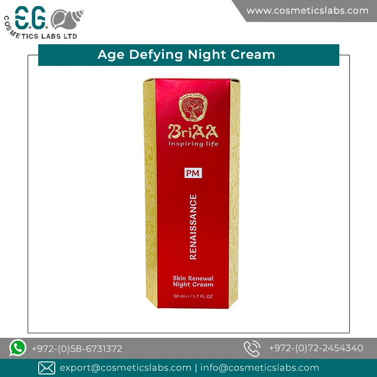 Пользовательская этикетка применяется топ продаж уход за лицом антивозрастной крем для ночного лица