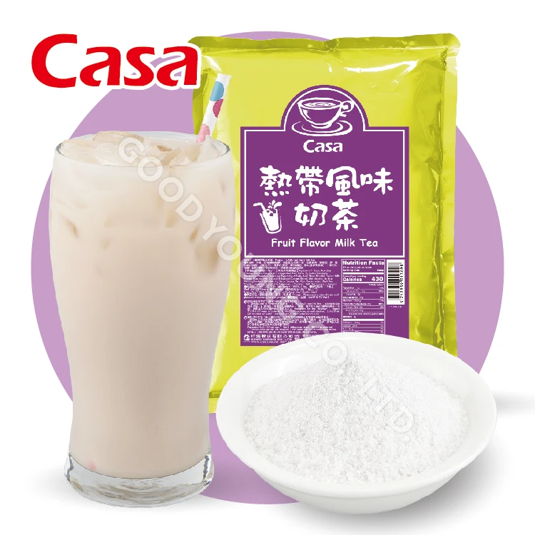 Good Young Tea Wholesale Bubble Tea Ingredients Fruit Flavor Milktea Powder