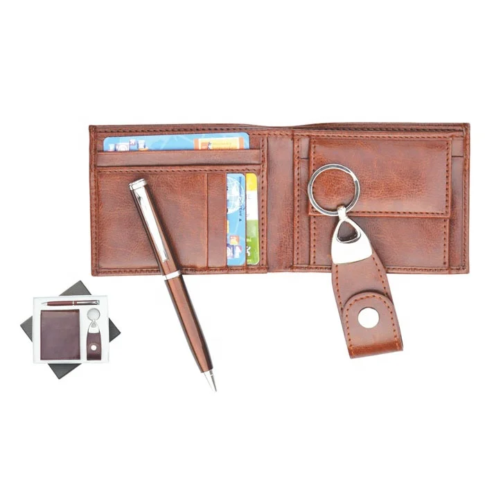 Wholesale Premium Trending Best Quality Wholesale Cheap Price Manufacturer Leather Brown Color Gents Wallet Ladies Wallet