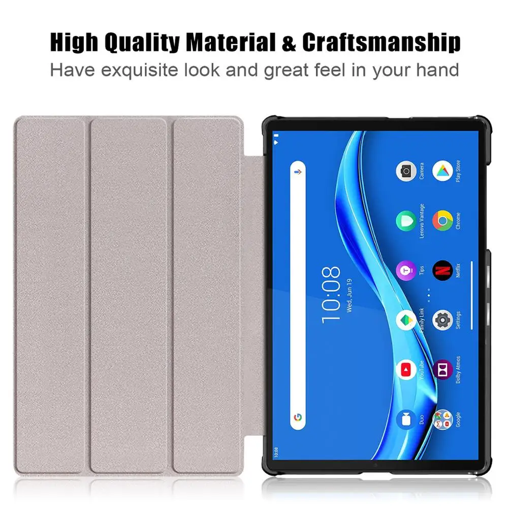 
tablet cover case for lenovo tab m10 fhd plus 10.3 inch tb-X606X/F 2020 