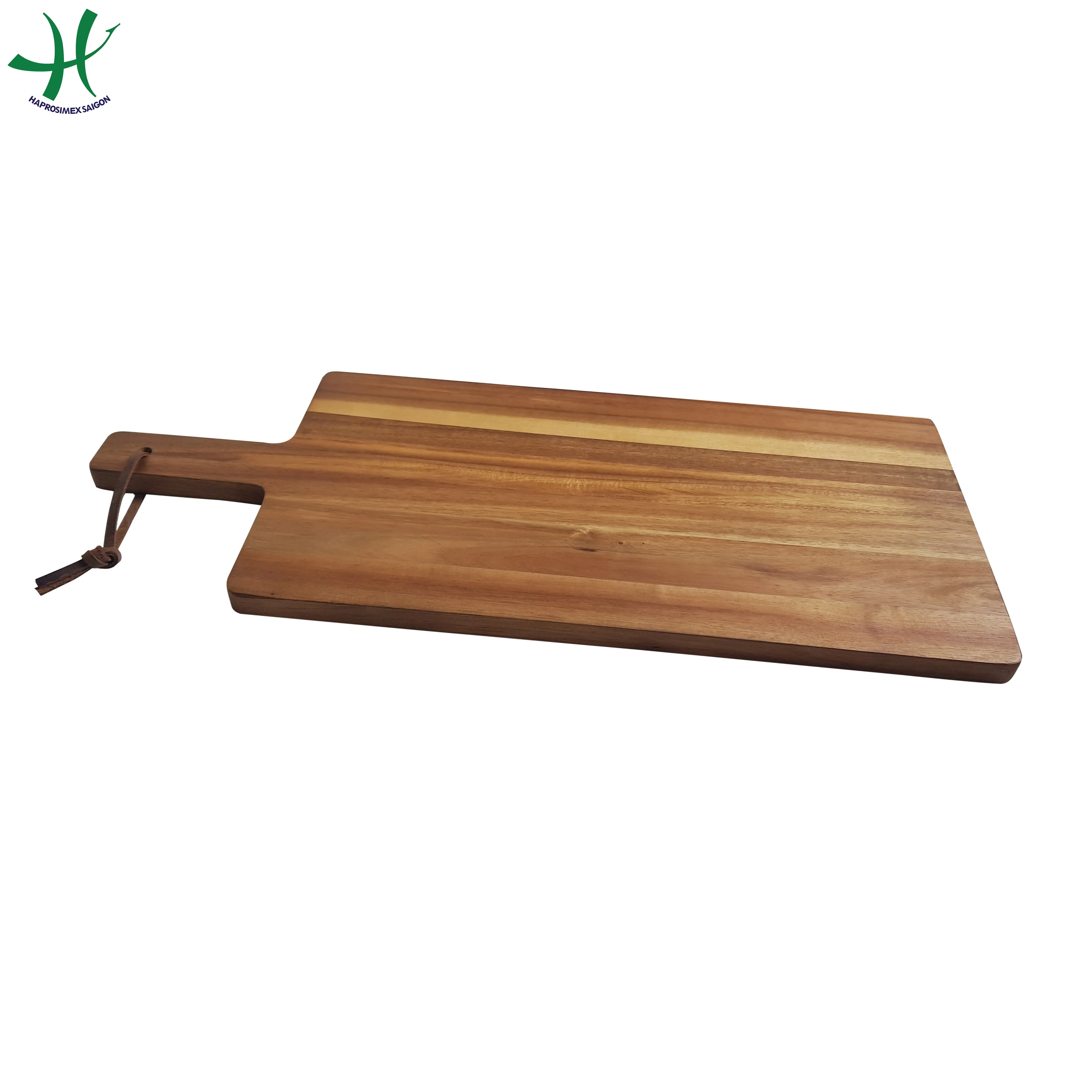Kitchen round wooden cutting board, acacica wooden large chopping board for kitchen accessories