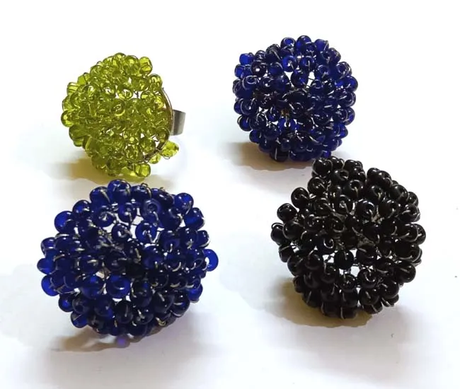 Buy online Wholesales  Gold plated Brass stone Rings jewelry