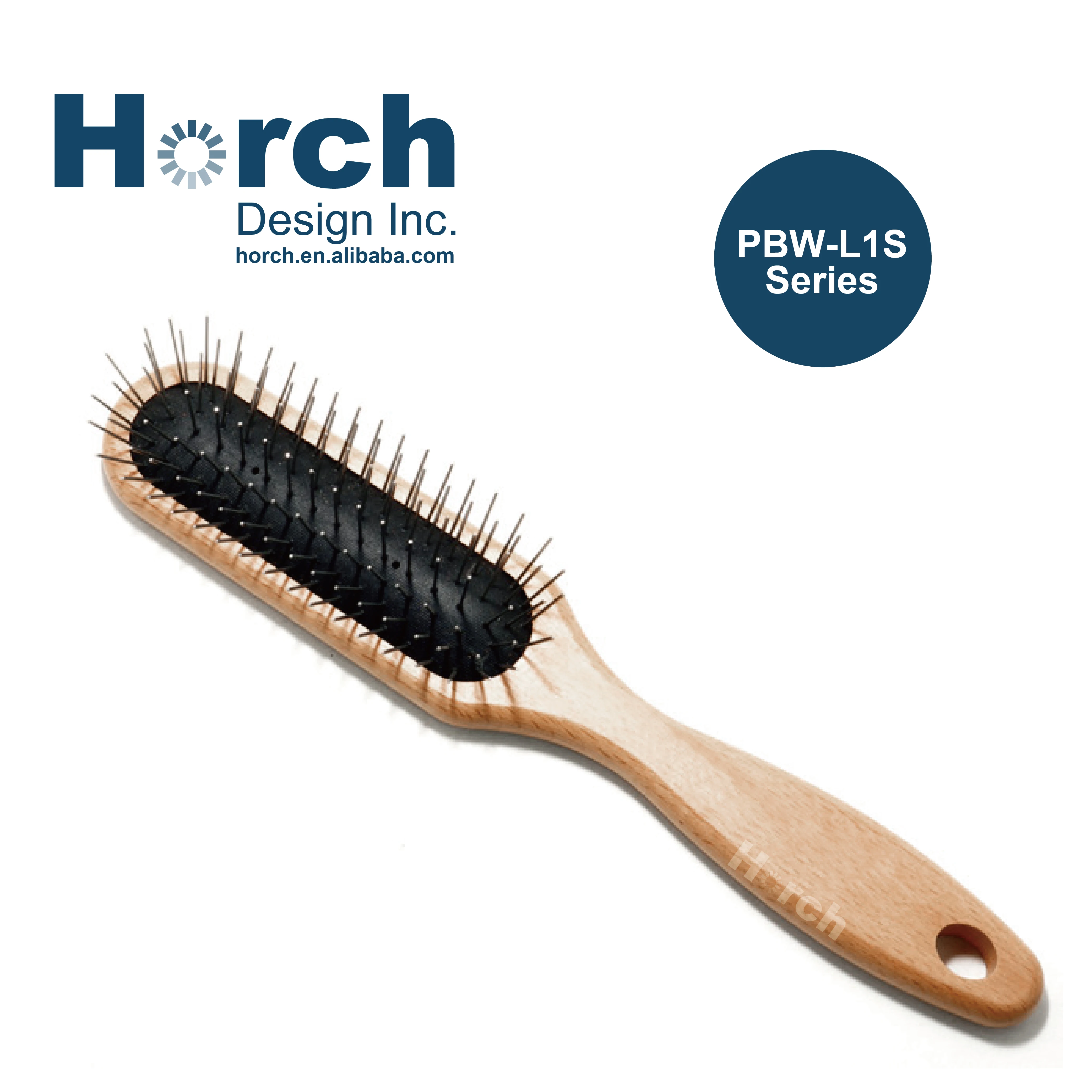 
Manufacturer Wholesale Wood Handle Pet Bath Brush Pet and Dog Brush 