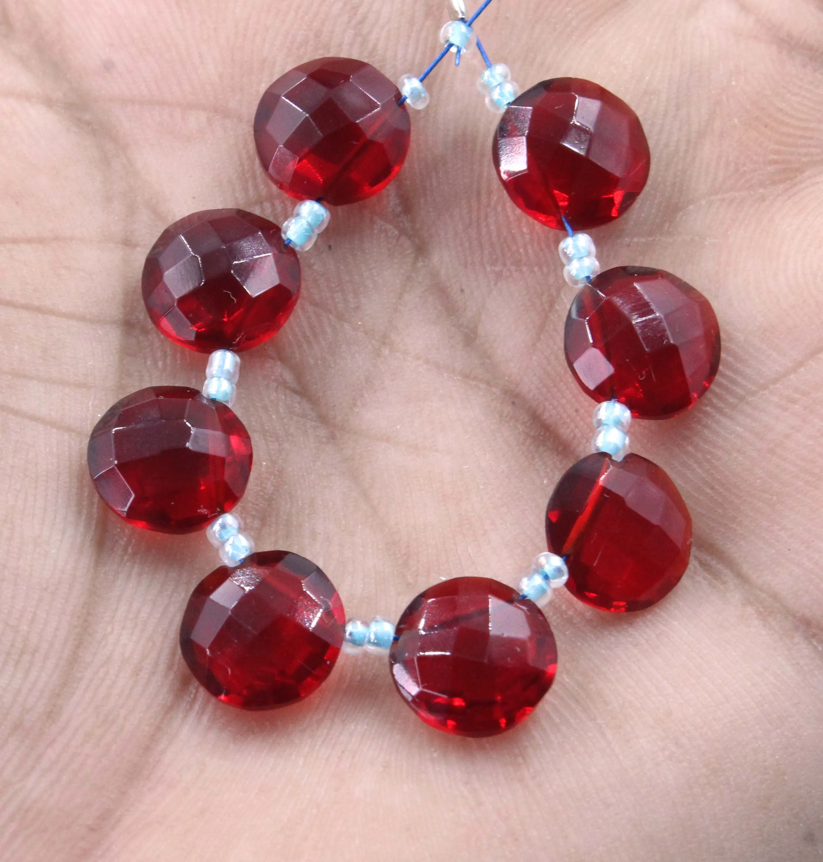 Рубин Лит кварц круглый камень изготовление ювелирных изделий драгоценные камни по доступной цене огранка свободные