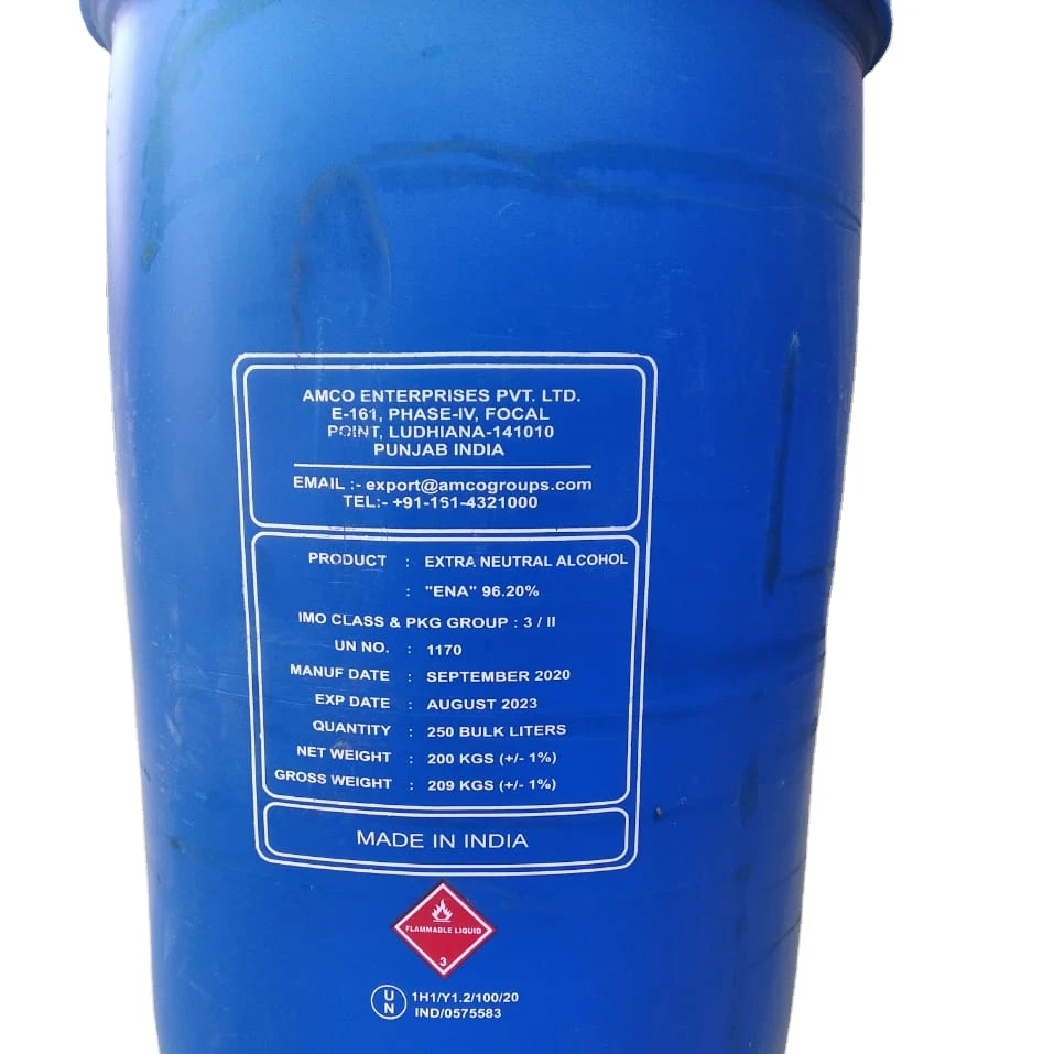 
Ethanol 96 % Bulk Ethanol Basic Organic Chemicals For Industrial Use Made In India By AMCO 