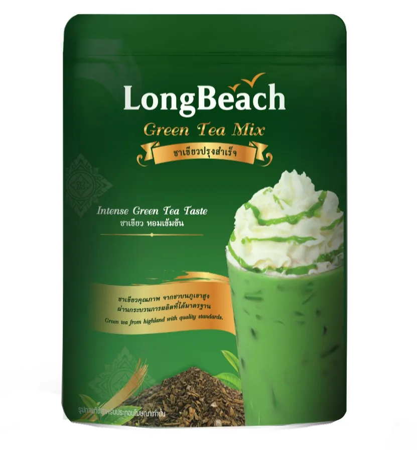 
LongBeach Thai Green Tea (Loose Leaf Tea) 400 g. (RD&OEM Manufacturer in Thailand) 