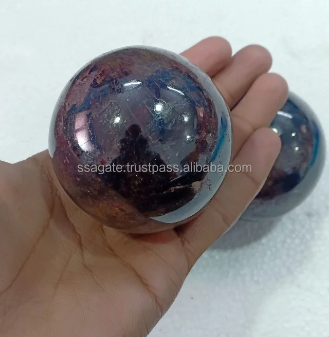 Сферические шары с натуральным гранатом: оптовый Производитель лечебной сферы: купить онлайн у S AGATE