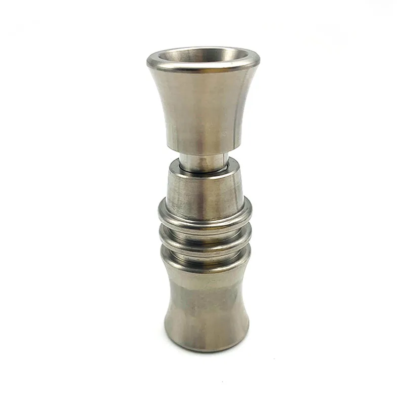 Various Style Titanium Carb Cap Sliver Color Titanium Nail Dabber Tool For Smoking