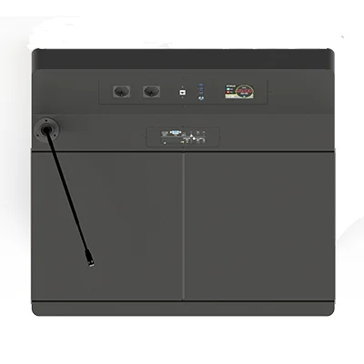 Multimedia Podium, Lectern for Education School Supply - Smart Digital Podium TK32H with front screen and player PC
