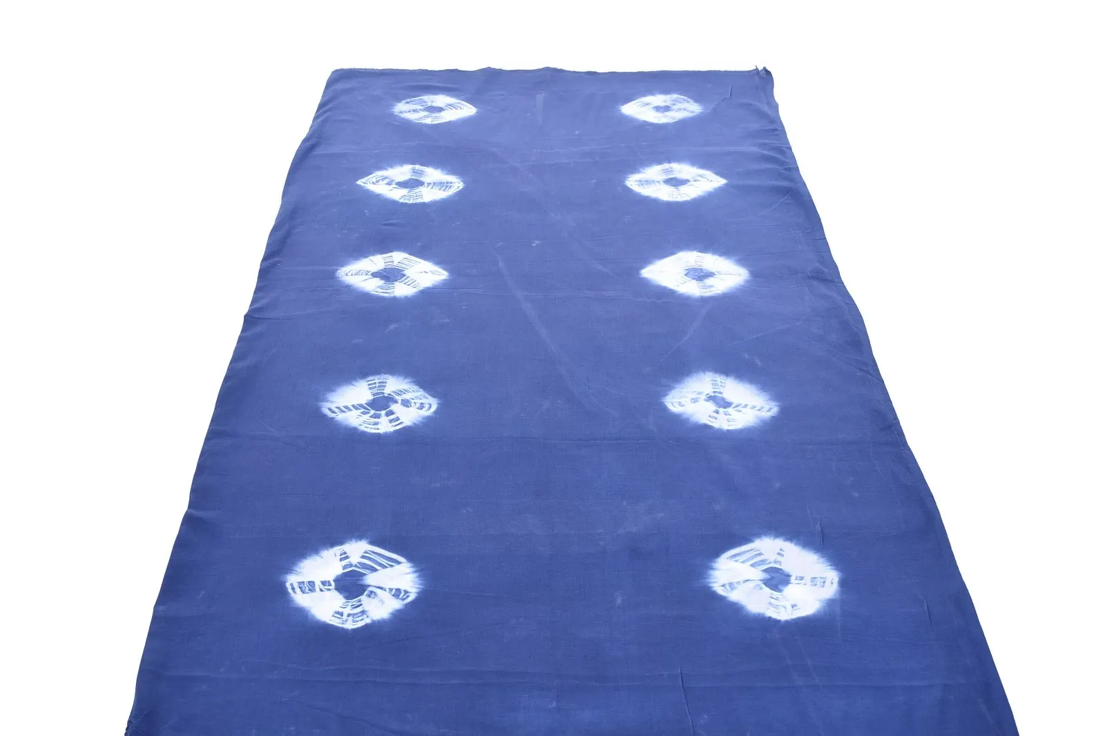 Shibori Tie Dye Fabric 100% Cotton Home Textile Fabrics Indian Handmade Running Material Hand Dyed Sewing Fabric