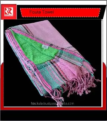 High Quality Woven Pareo Towels 100 % Cotton Striped Design Tassels Hamam Bath Fouta Towel 2023 Custom Print Fouta Towel