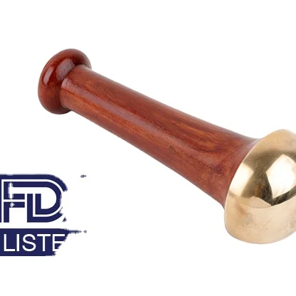 
Best Quality Pure Kansa wand bronze metal massager manual foot face and body care and detox 