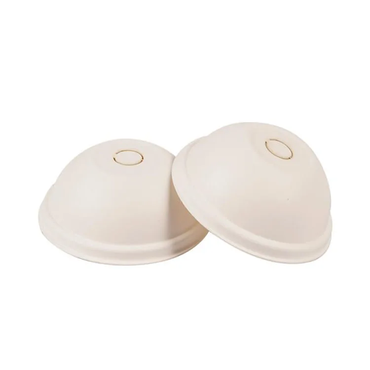 80 мм биоразлагаемый сахарный тростник, Бамбуковая целлюлоза, бумажная Крышка для кофейной чашки, одноразовая бумажная Крышка для кофейной чашки