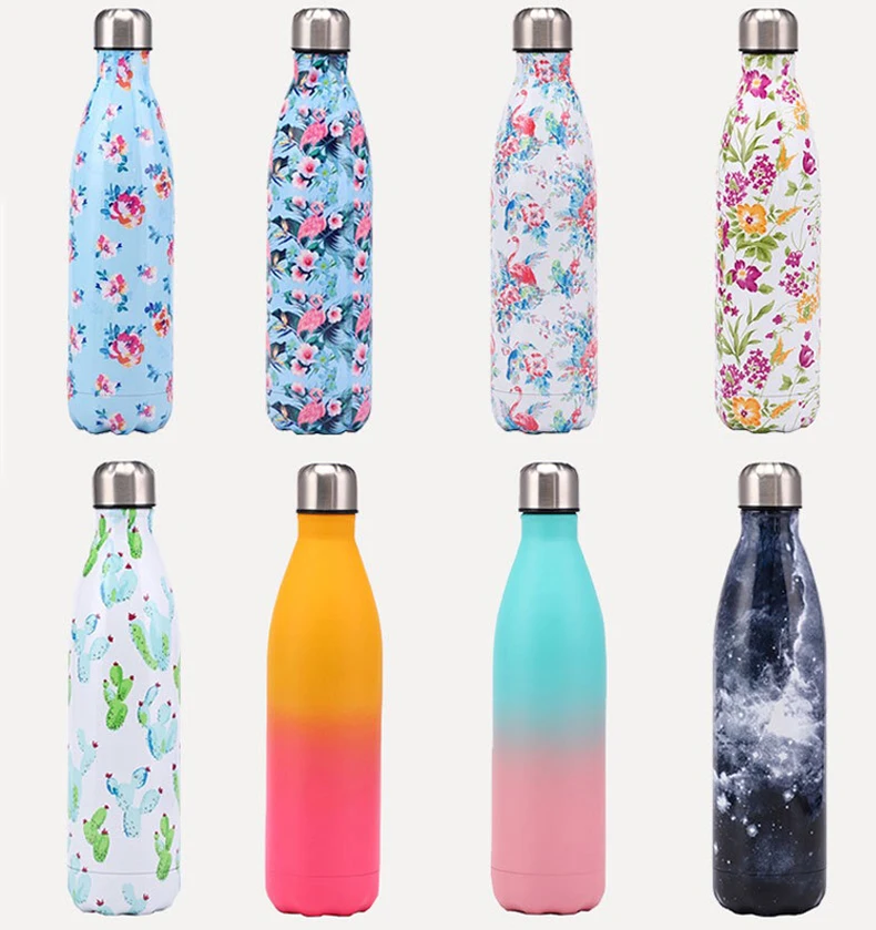  Новый стиль стальной термос большой емкости современная роскошная вакуумная фляжка оптом