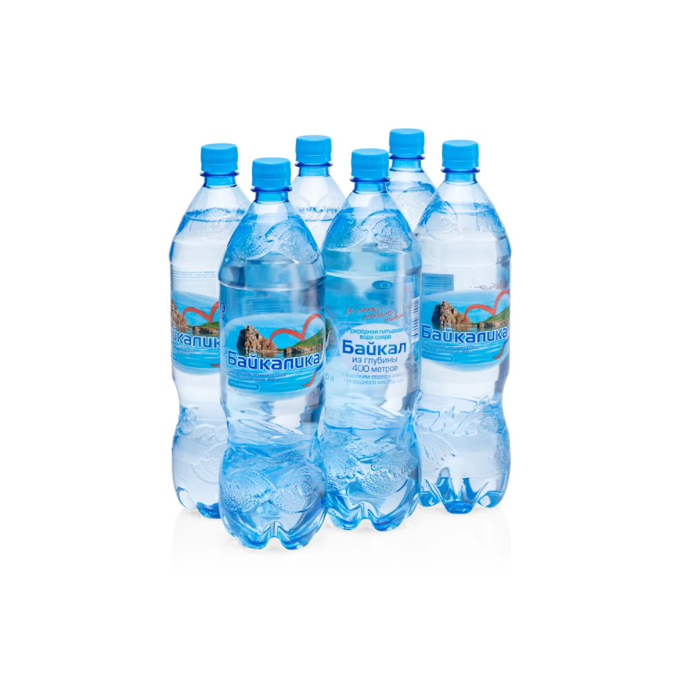 Mineral Water with 2 Years Shelf Life Etalon Water of Lake Baikal Natural Water Pure with Perfect Parameters and Oxygen 1.25L