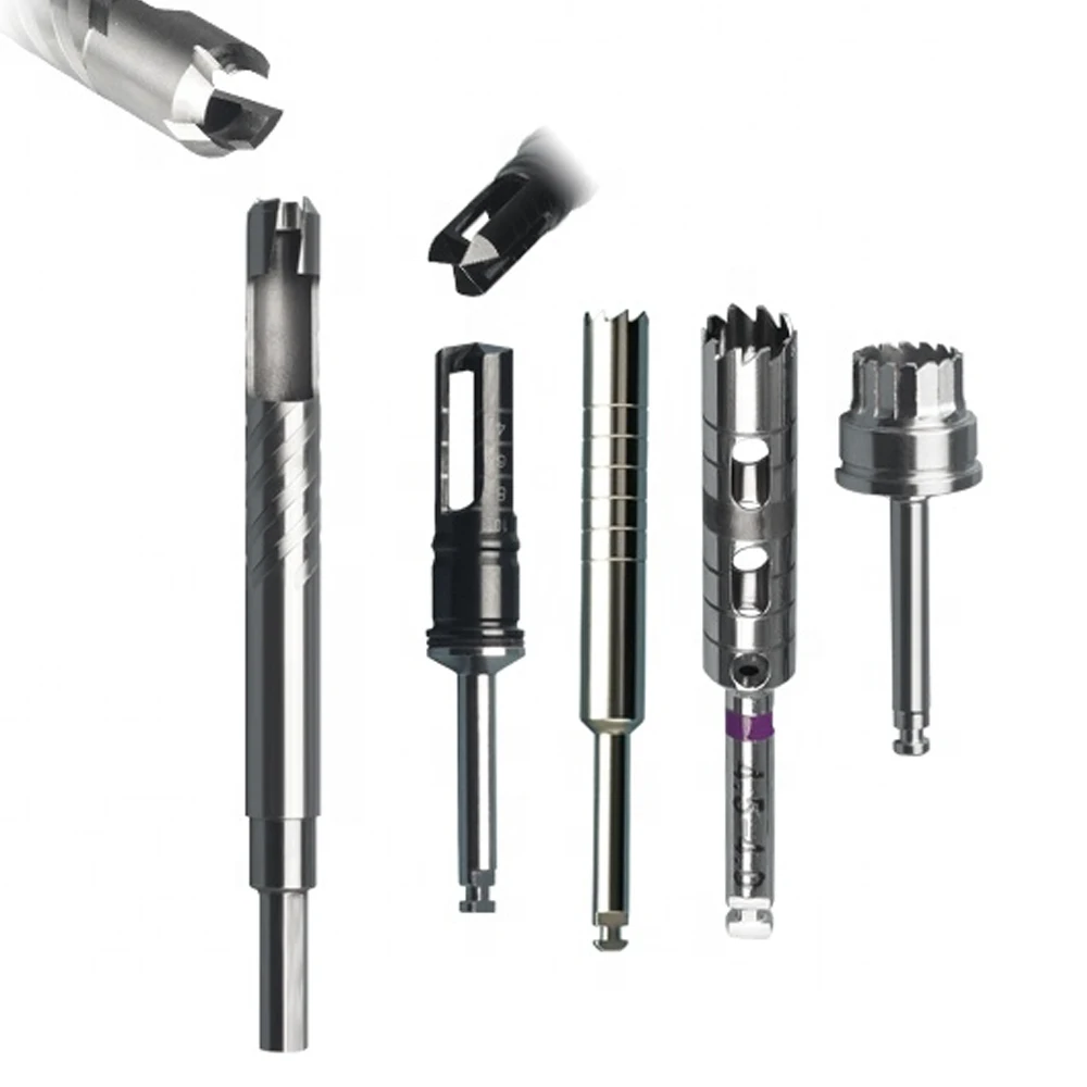 custom Tissue Punch Durable Using Low Price Dental Tissue Punch Set Drills Kit / Tissue Punches