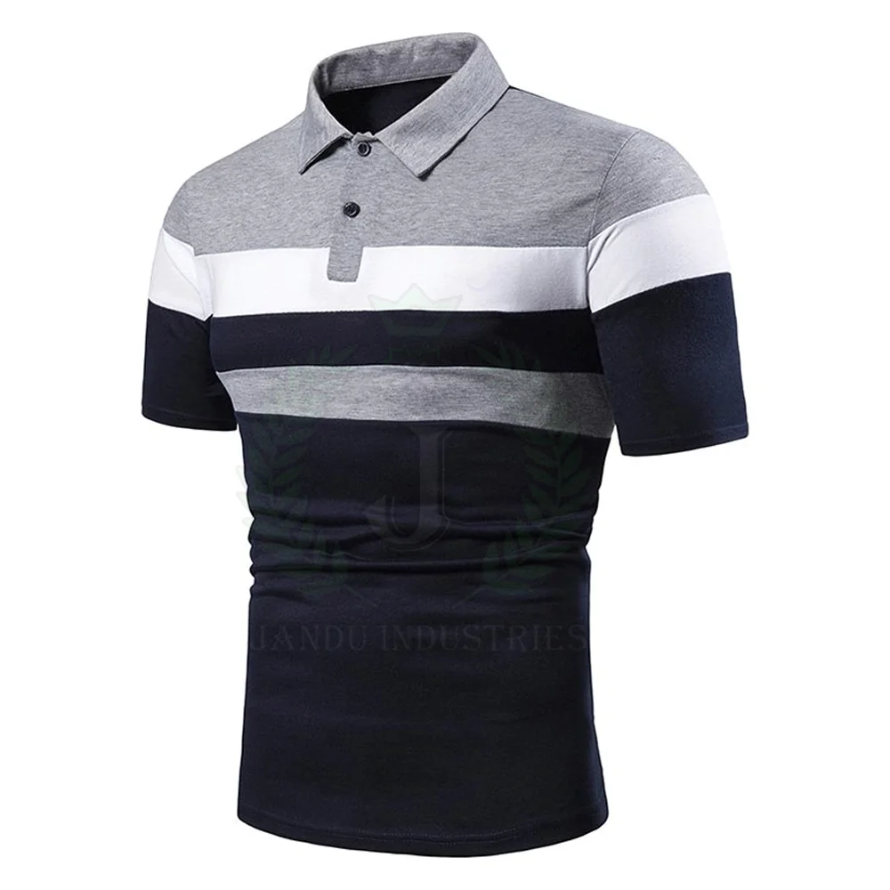 
Новое поступление, однотонная мужская футболка-поло с коротким рукавом 