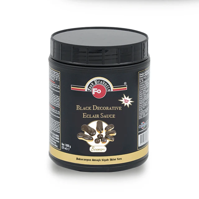 Decorative Eclair Sauce / Black