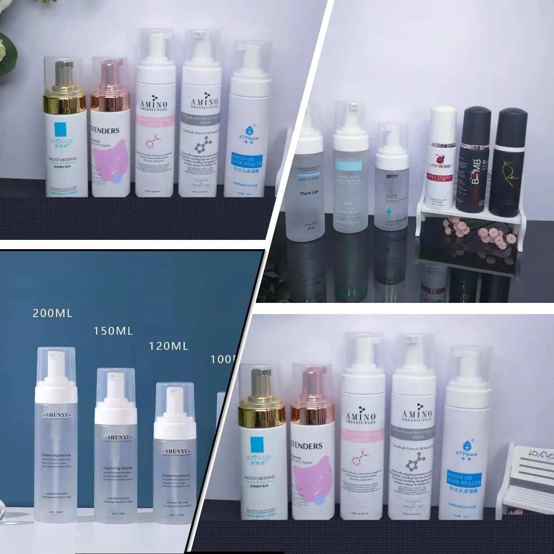 Вагинальное средство для умывания из пены для женской гигиены