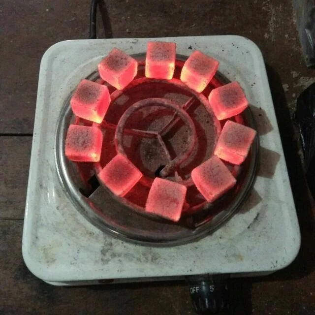  Индонезийский уголь класса А + с кокосовой скорлупой для кальяна