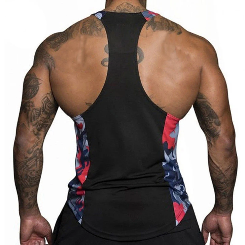  Майка для тренажерного зала Мужская одежда фитнеса мужские майки бодибилдинга летняя спортзала мужчин