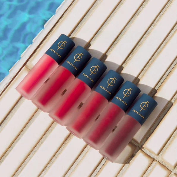 [OEM/ODM] FORENCOS Soak Tattoo Tint 6 Types - Made in Korea - Fluorescent juice coloring Makeup beautiful Sexy colors lipstick