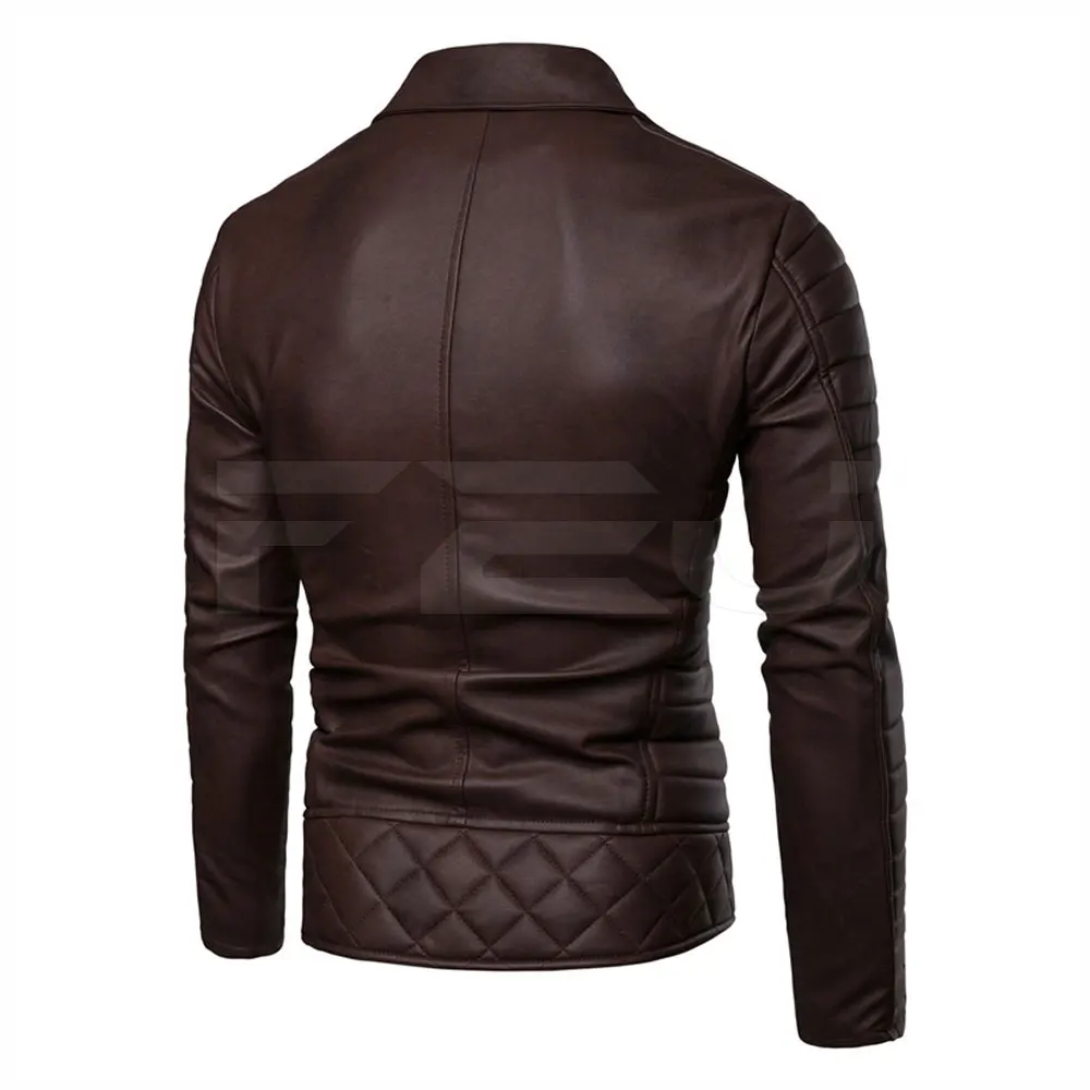 Most Popular Quality Custom Men Leather Jacket Pakistan Made Top Product