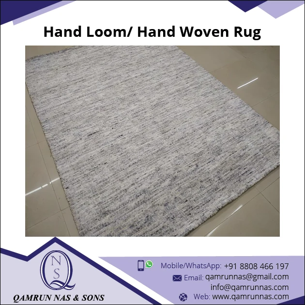 Bulk Supply Premium Quality 100% Wool Hand Loom Woven Rug for Sale rugs wool carpet in cheap Price  Nuts