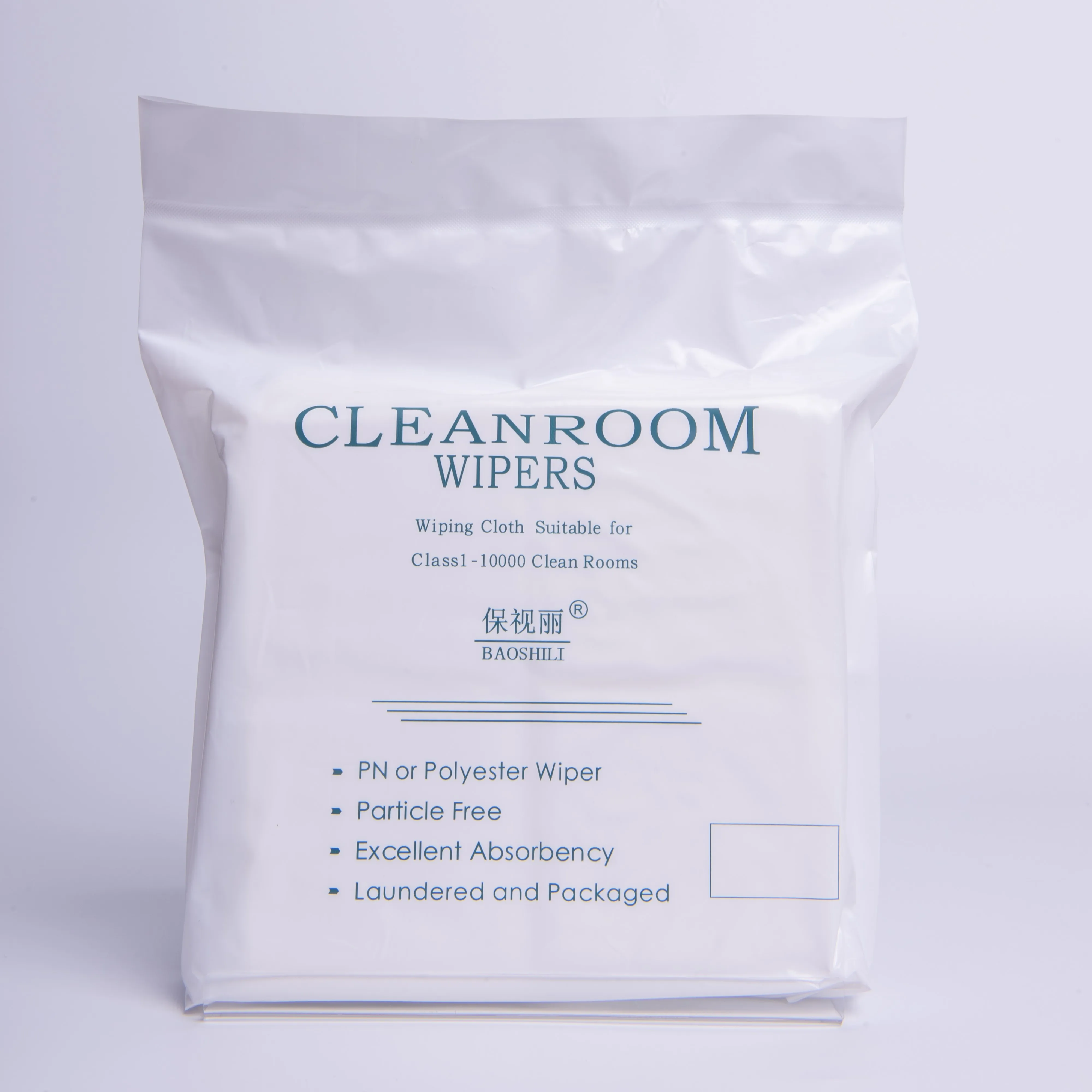 BSL-KP1005 Memory Patten Cleanroom Polyester Knit Wipes for Semiconductor