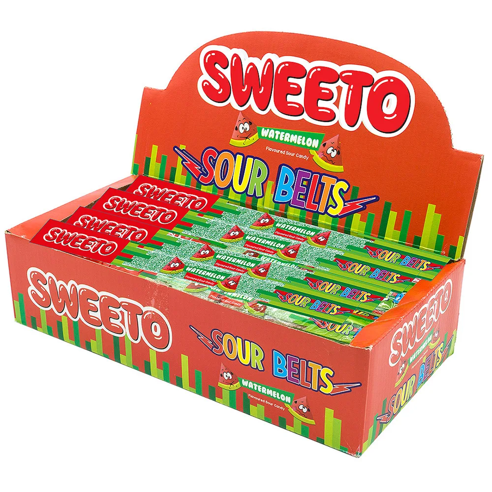 
 Халяль леденцы кислая ремни арбуз вкус 8 г  