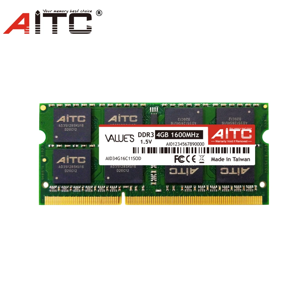 Оперативная память для ноутбука DDR3 4 Гб 1600