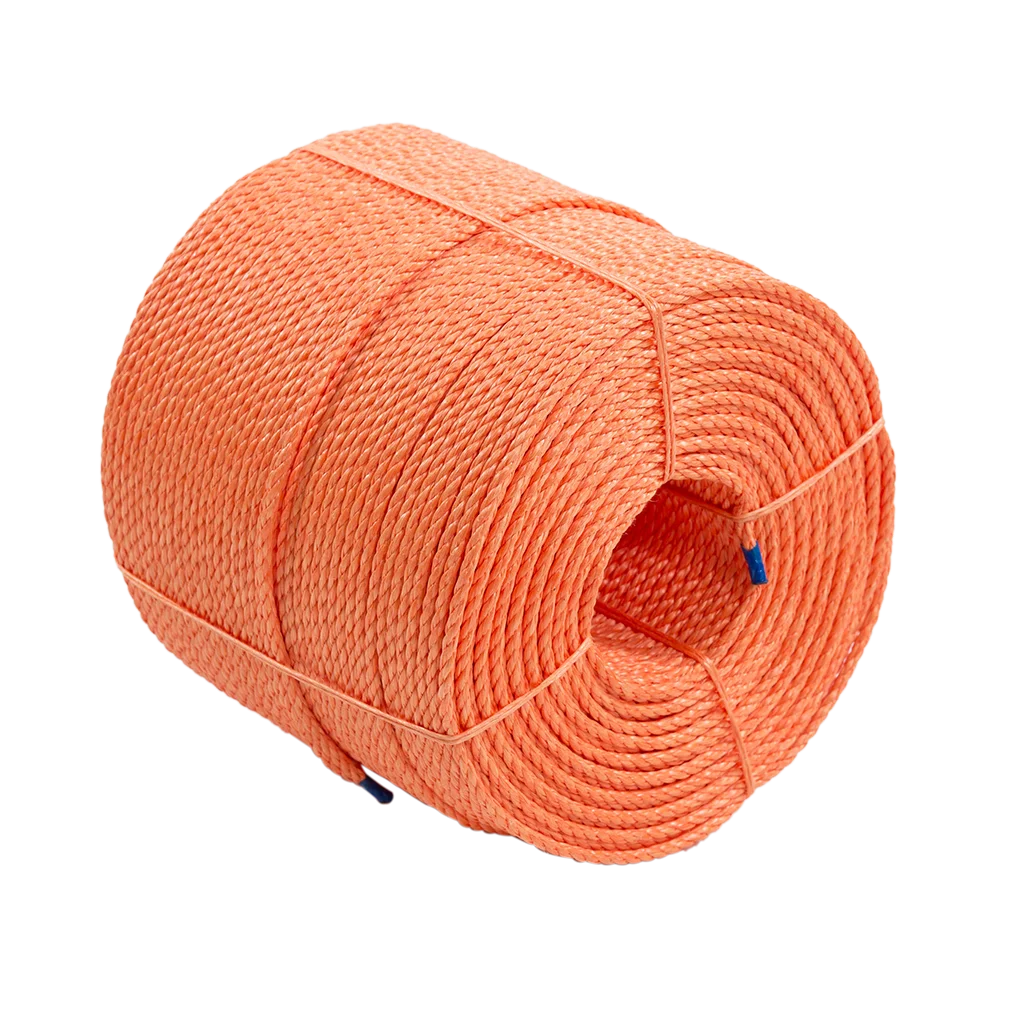 Vietnam 3 strands twisted polypropylene packing rope factory price PP packaging rope chains