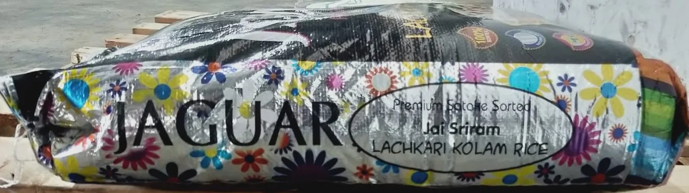 
Dashmesh India Basmati Rice Export JAGUAR LASHKARI KOLAM RICE 25KG 