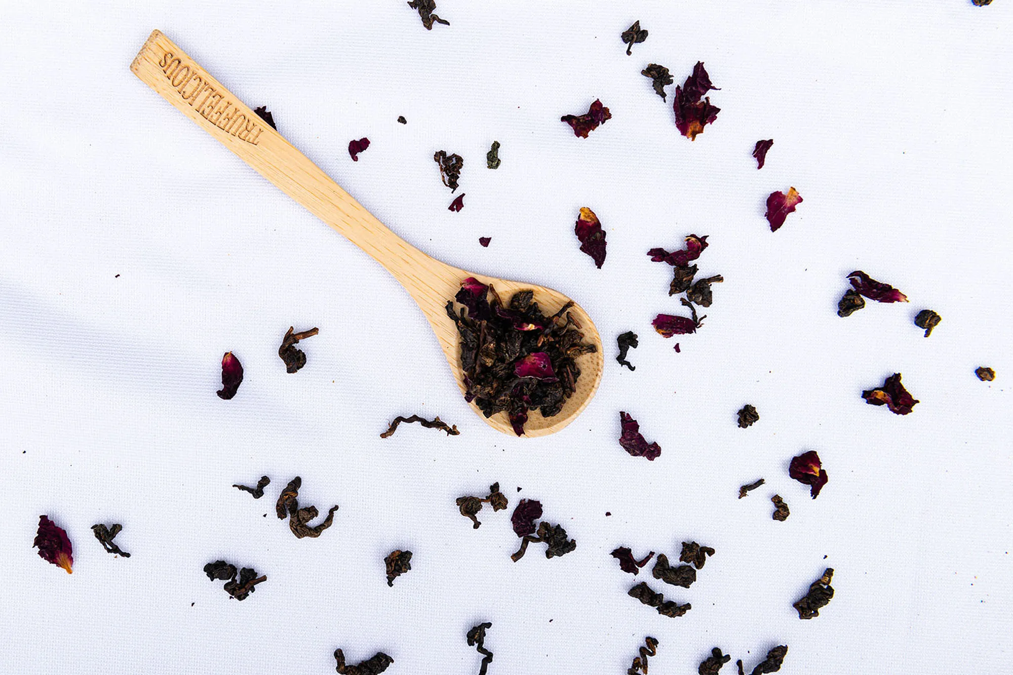 Loose Leaf Flower Rose Black Tea Natural Fragrant Herbal Tea