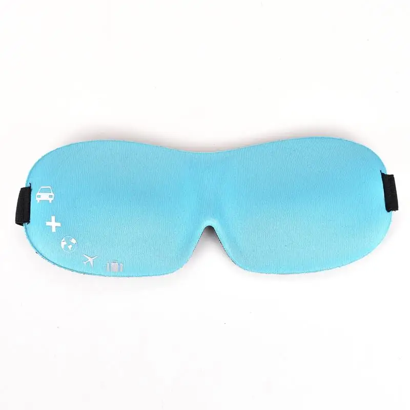 REACH Passed Plain Color Foldable and Portable Lightweight Contoured 3D Blackout  Molded Sleepmask for Travel