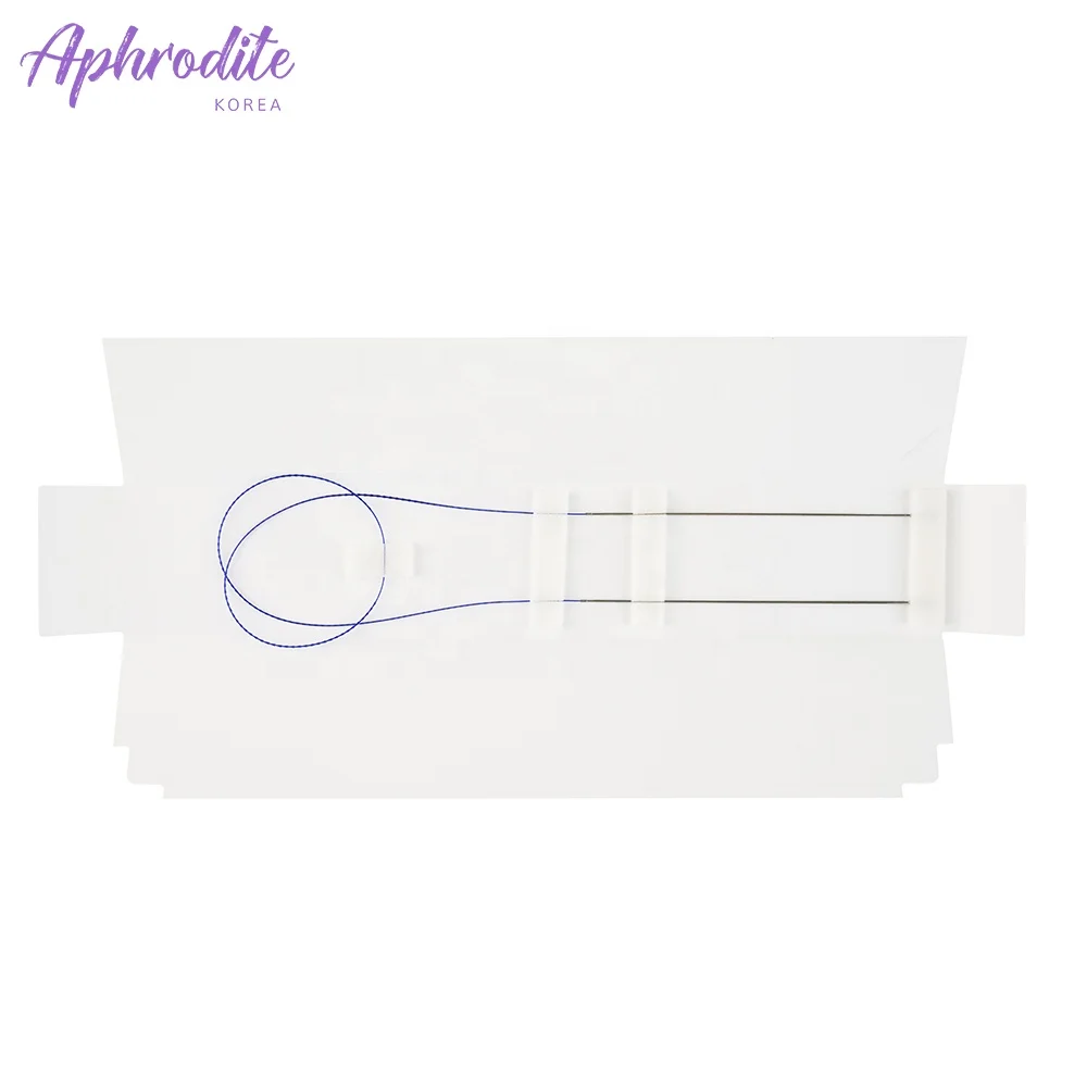 New Trending 2022 NEW APHRODITE DUAL NEEDLE PDO PLACL Double Thread Molding / 3D 4D 6D 12D Cog For Strong Face Lifting Effect CE