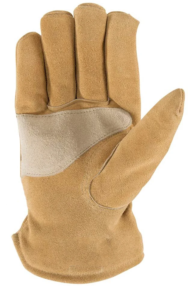 2024 мужские зимние кожаные рабочие перчатки с плотной изоляцией