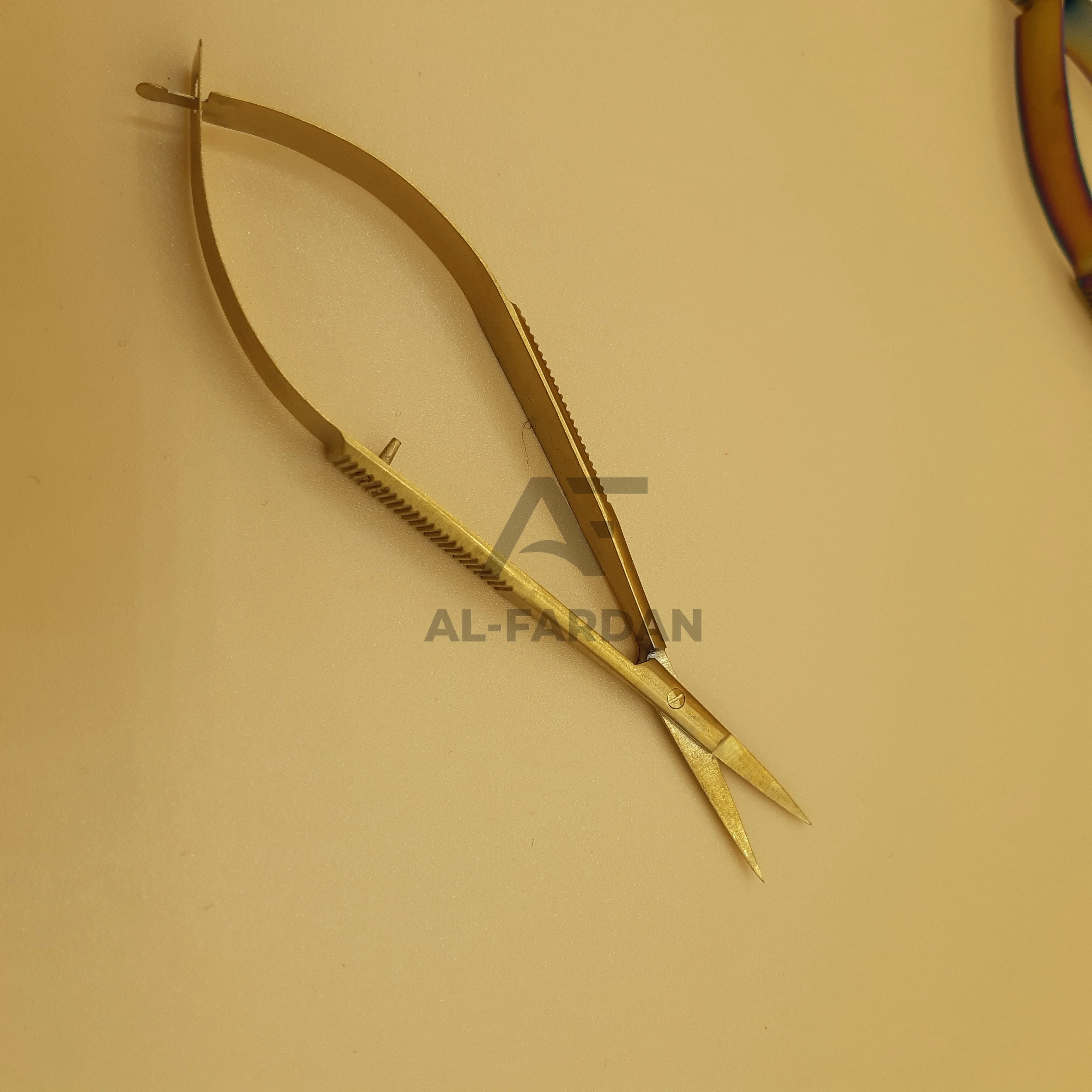 High Quality Spring Scissors Multi Function Sustainable Stainless Steel Gold Multi Color Custom Logo Russian Manicure Scissors