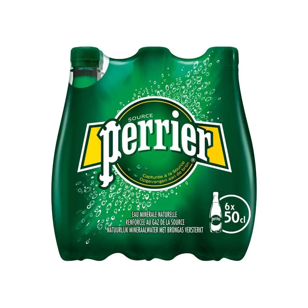 
Natural Perrier Mineral Water Perrier 50CL PET Citron 