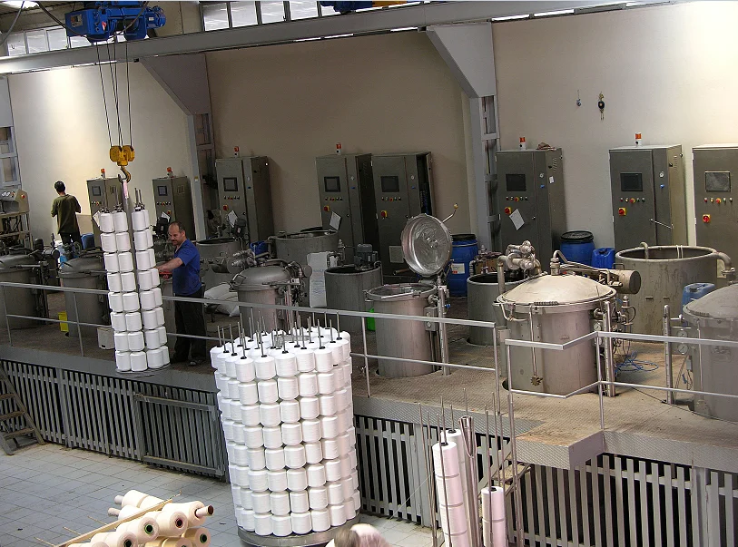 Sewing Thread Muff Dyeing Machine Textile Polyester Cotton Acrylic Fiber Muff HT HP Bobbin Yarn 700 Kg Yarn Deying Machinery 135