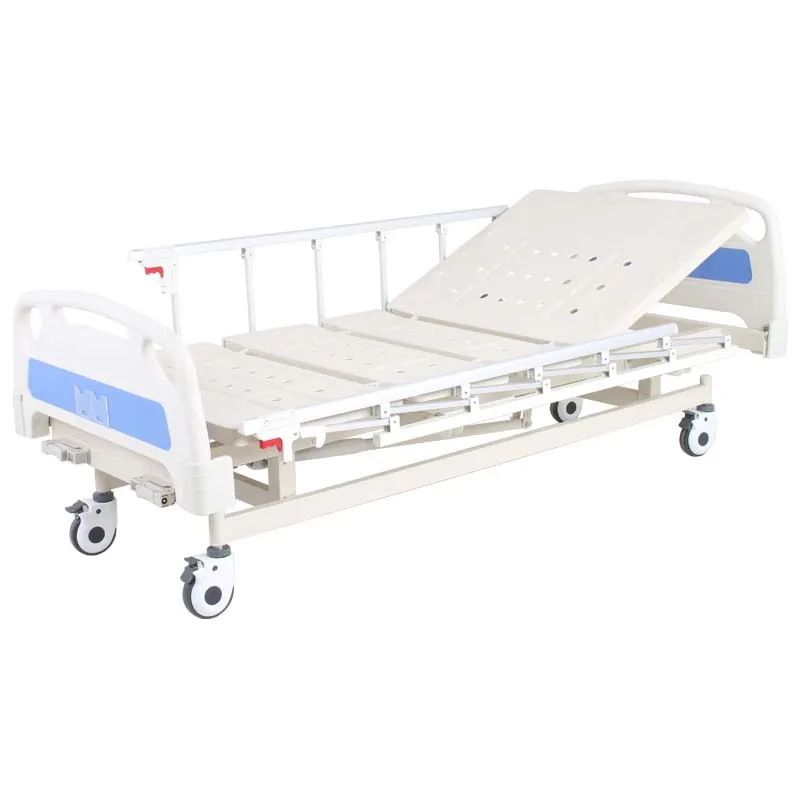 clinic cheap price two function manual 2 crank elderly patient nursing medical  bed