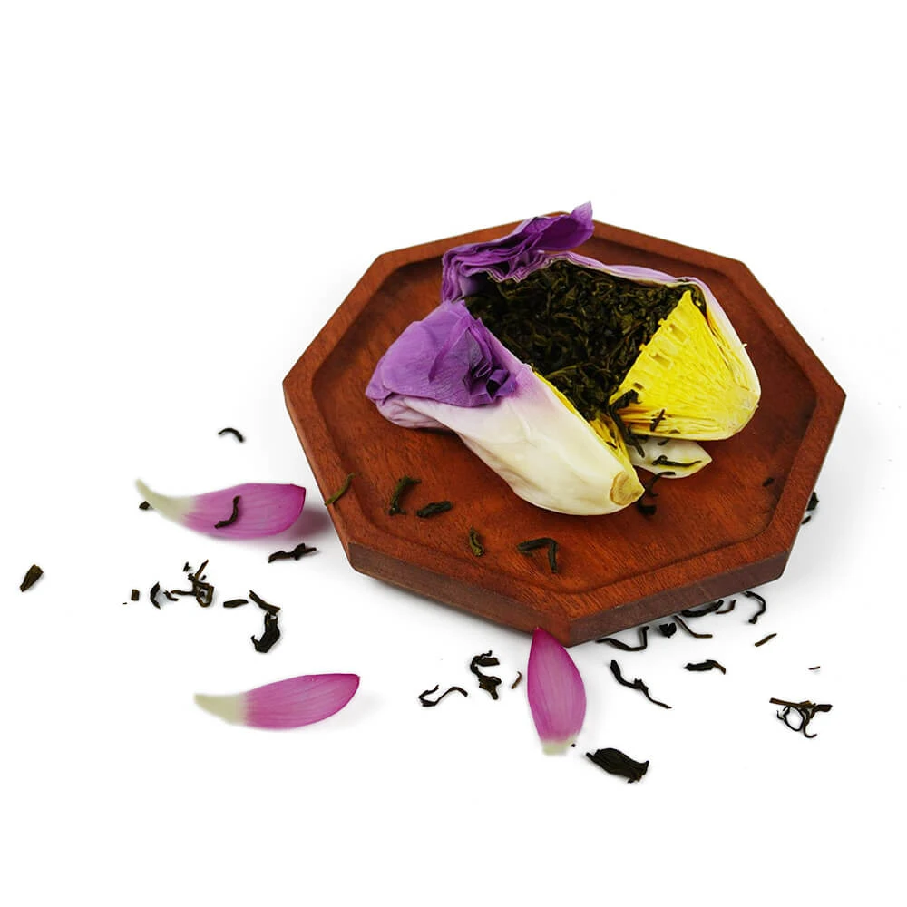 Natural Lotus Flower Tea Frozen Herbal Fresh Flavor Lose Weight Lotus Flower Tea from Vietnam