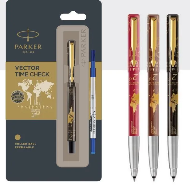 Rollerball pen Parker vector timecheck gold tim premium parker rollerball pens mentioned world wide time details