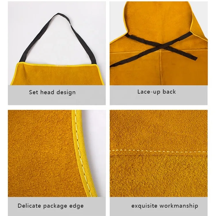 High-quality wear resistant Aprons Men  Canvas Apron  Bbq Woodworking Welding Carpenter Work Aprons